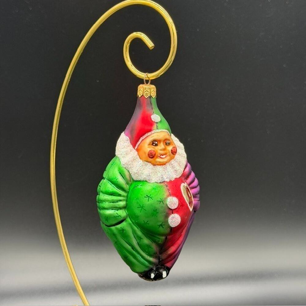 Christopher Radko ~ A Caring Clown ~ 1997 ~ AIDS Awareness ~ 6"